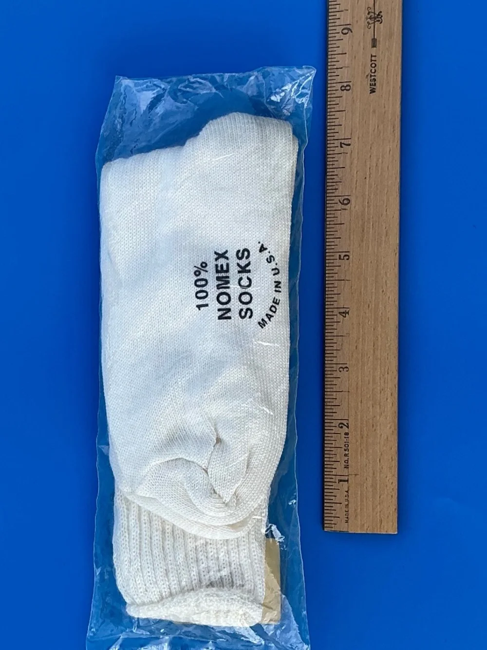 NIP Vintage 100% NOMEX Racing Socks Size Small Motorsports Gear